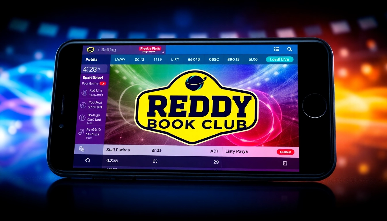 Discover the Reddy Book Club with this engaging platform showcasing live sports betting and casino games, emphasizing trust and excitement for users.