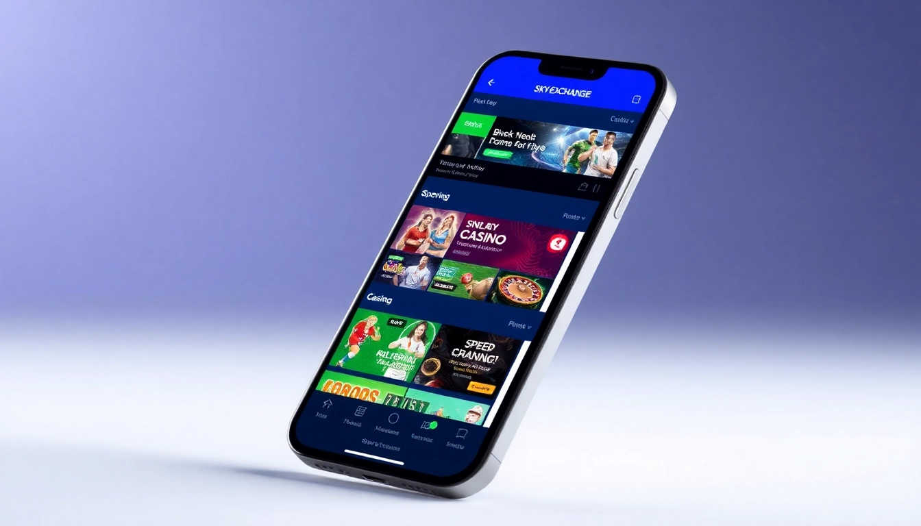 Download the Sky Exchange App now to enjoy seamless betting and gambling on your favorite sports and casino games.