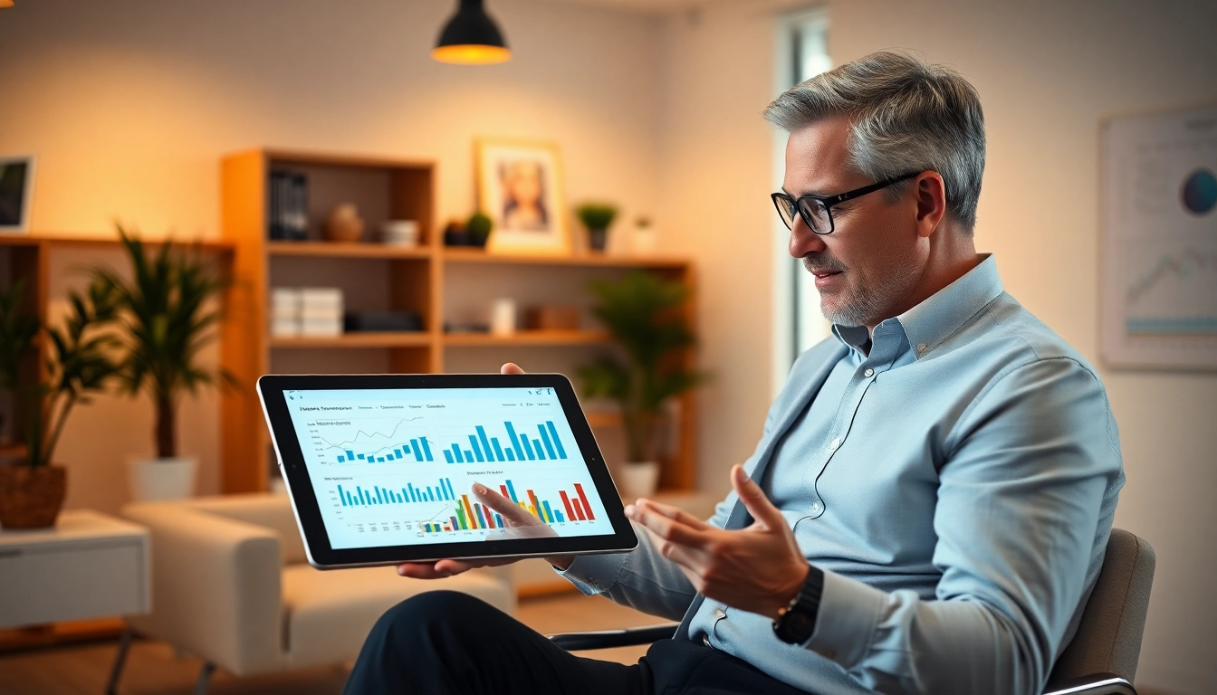 Pensions Investment Guide helps users visualize retirement planning through a professional