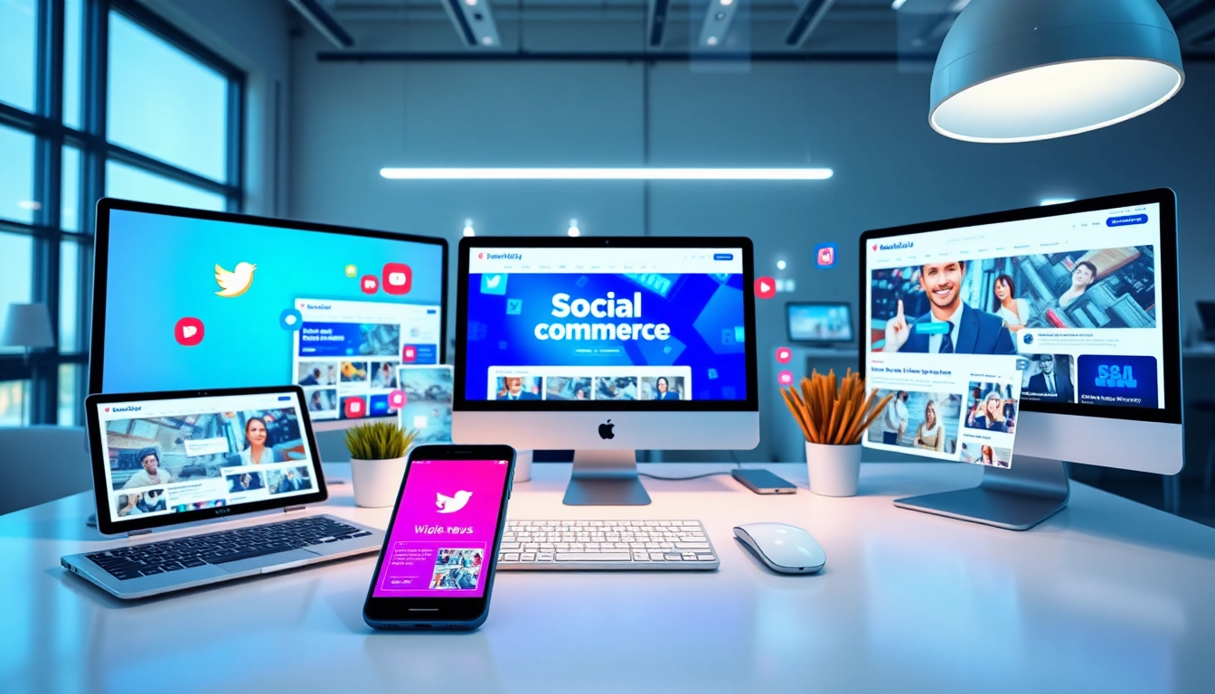 Social Commerce News Platforms showcase trending updates on digital retail and social media